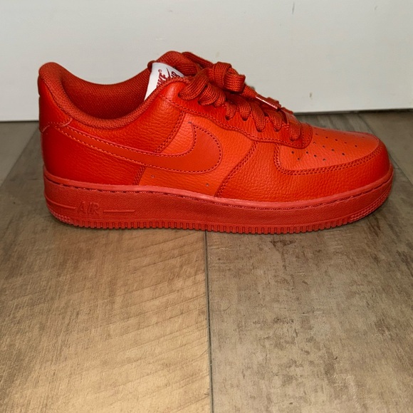 Nike Air Force 1 Low Triple Orange Shoes af1 DZ4442-800 Women's 9 - Picture 9 of 11